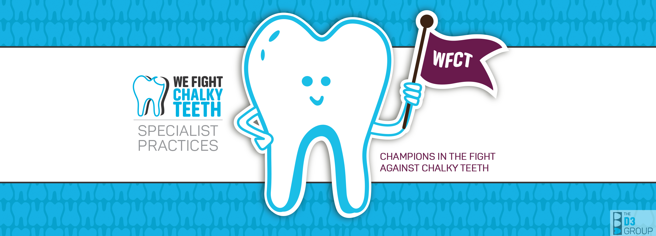 We Fight Chalky Teeth Practices: Champions in the fight against chalky teeth - Main Banner Image